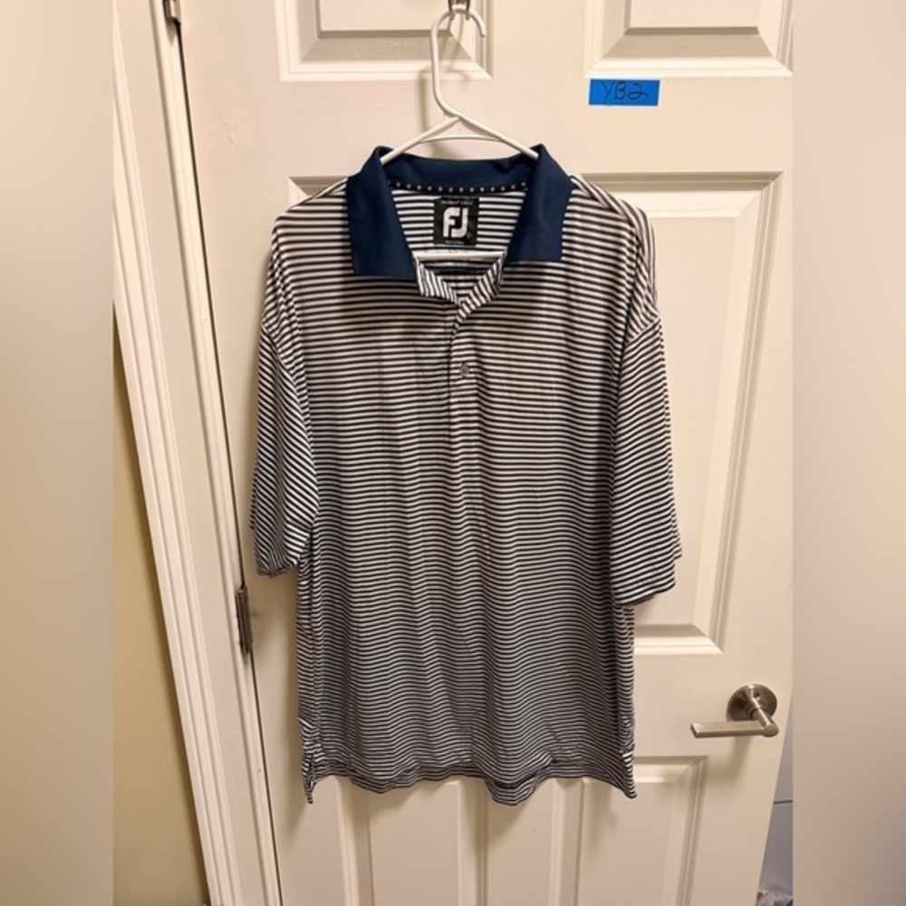 Mens FootJoy Performance Golf Polo Shirt
